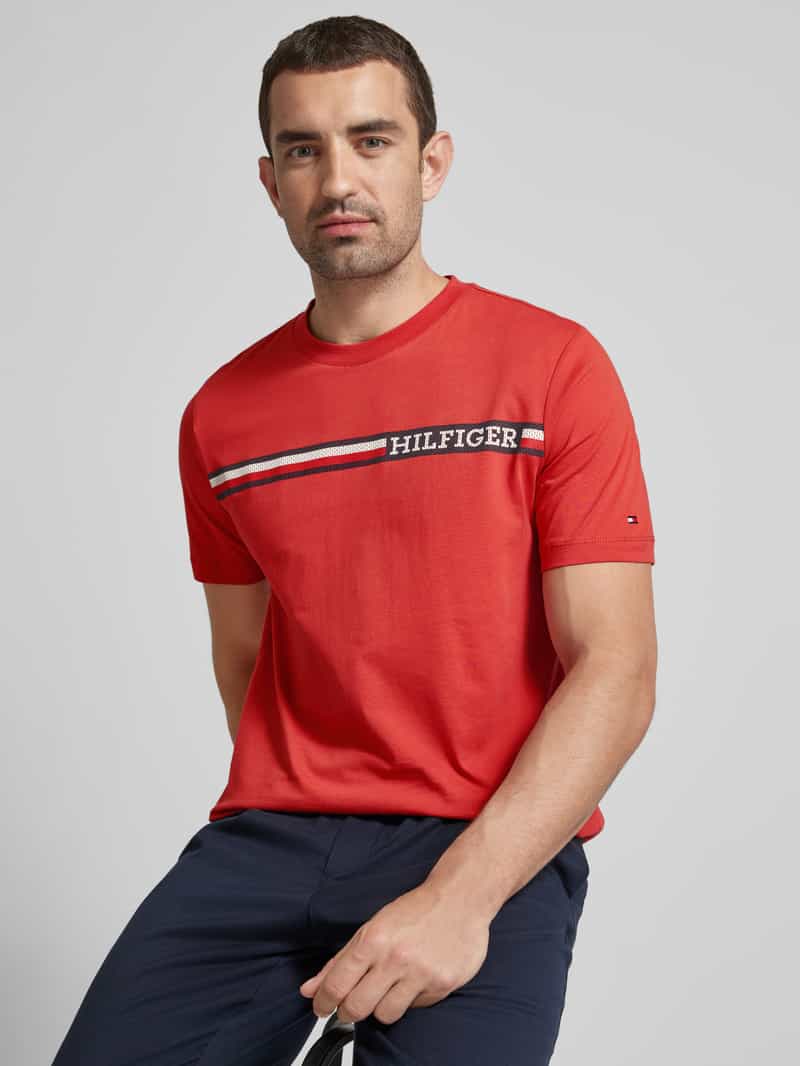 Tommy Hilfiger T-shirt met labelprint