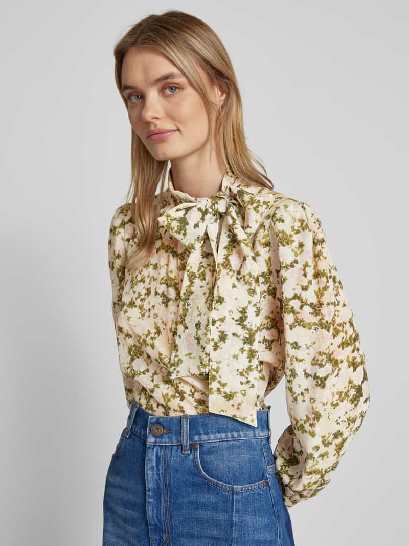 Weekend Max Mara Strikblouse van zijde model 'VALS'