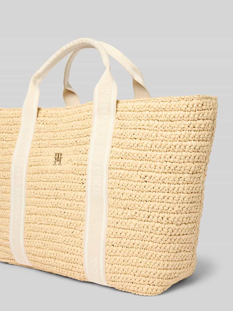 Tommy Hilfiger Shopper in gehaakte look