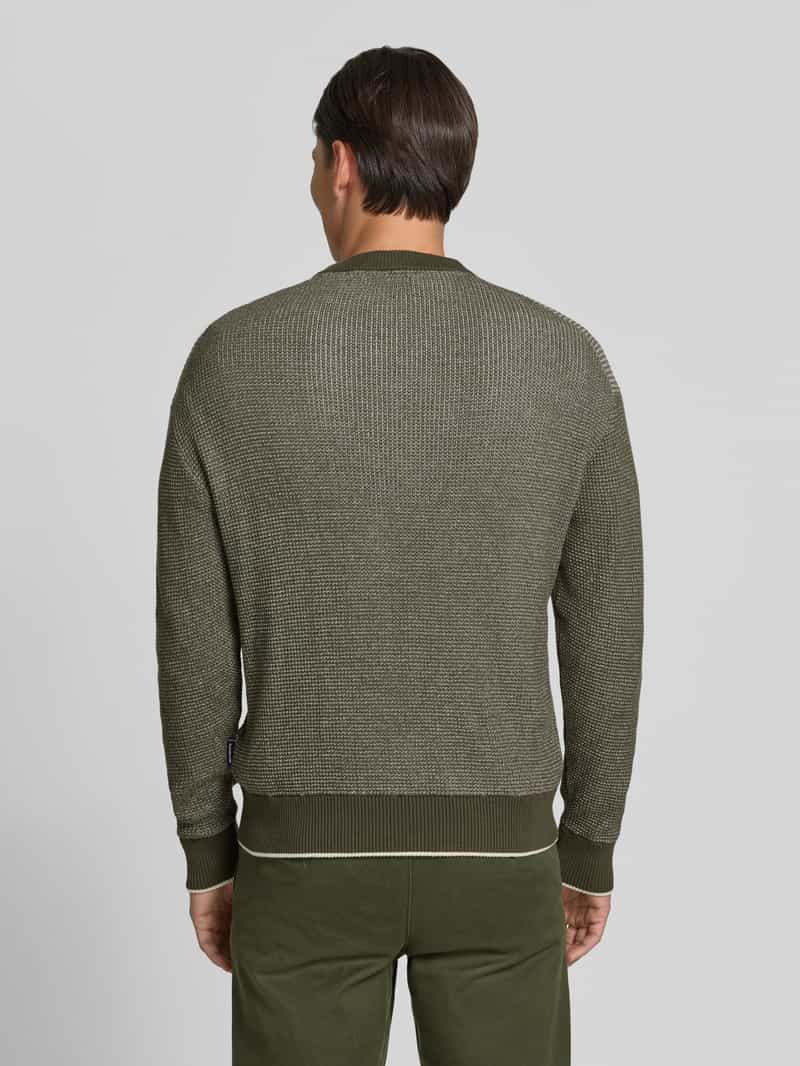 HECHTER PARIS regular fit trui van puur katoen
