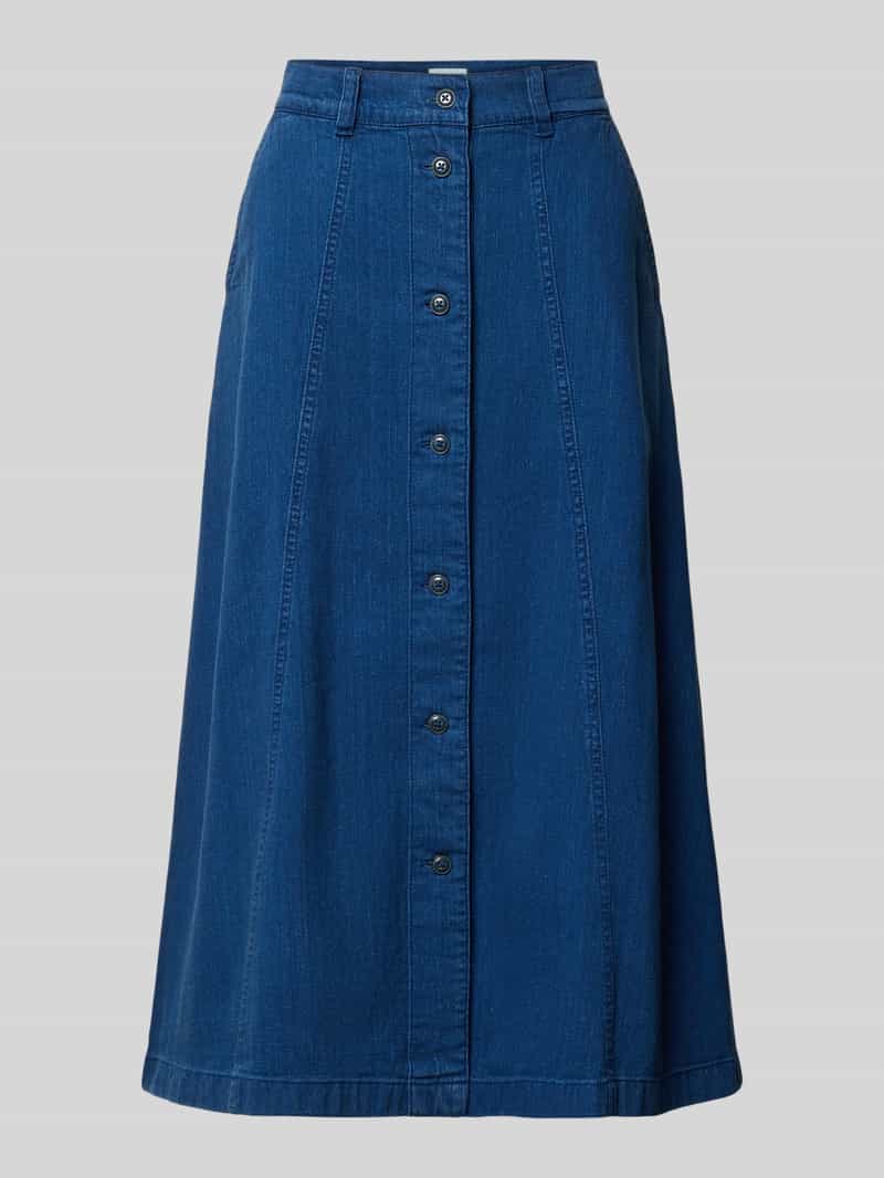 Midirok in denimlook model 'Ally'