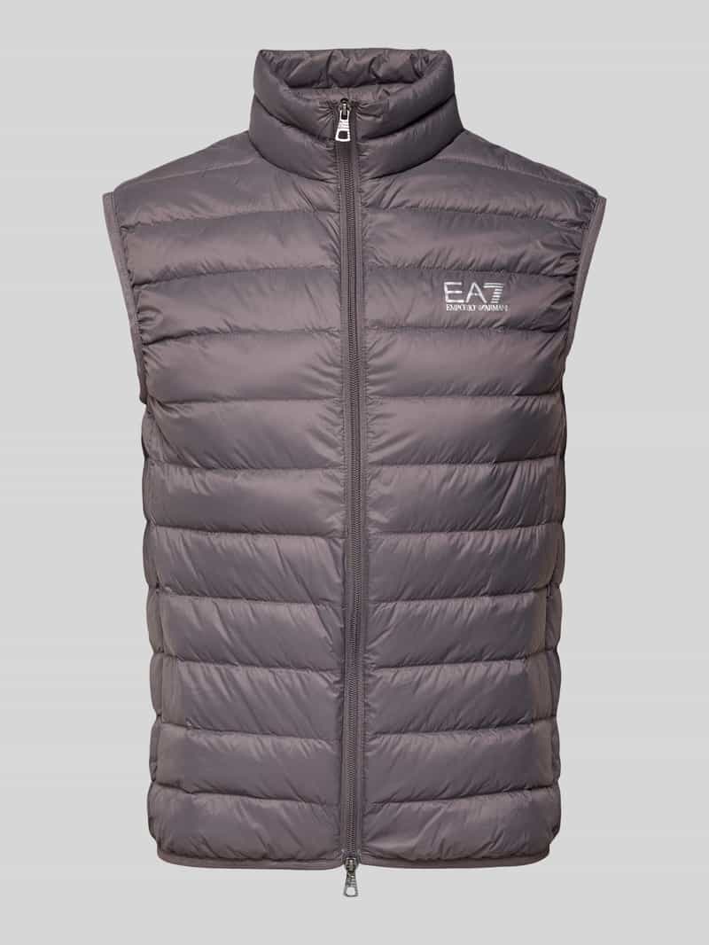 EA7 Emporio Armani Bodywarmer met opstaande kraag model 'LIGHTDOWN'