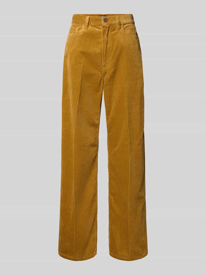 Polo Ralph Lauren Wide leg corduroy broek in 5-pocketmodel
