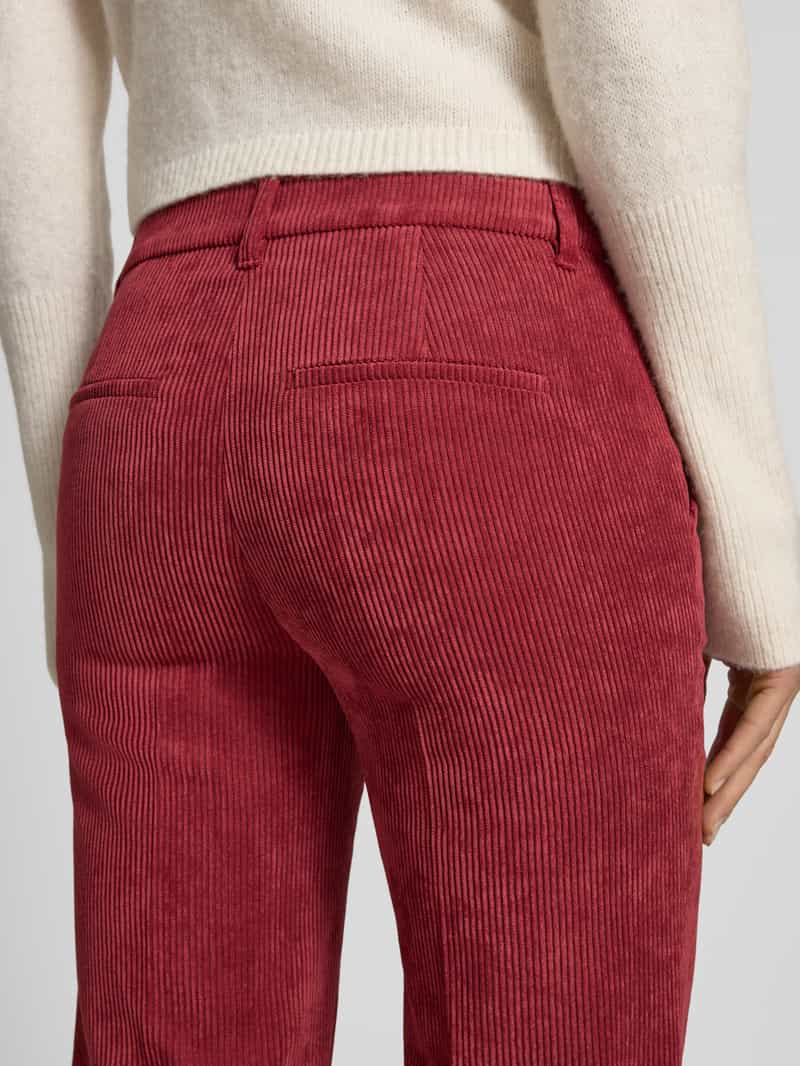 LUISA CERANO Wide leg broek met structuurmotief