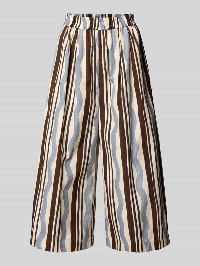 Weekend Max Mara Wide leg stoffen broek met platte plooien model 'VIRGIN'