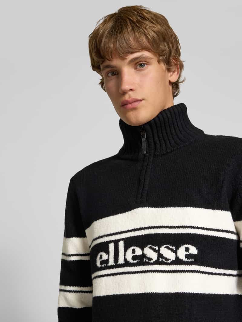 Ellesse Gebreide pullover met schipperskraag model 'PALLONI'