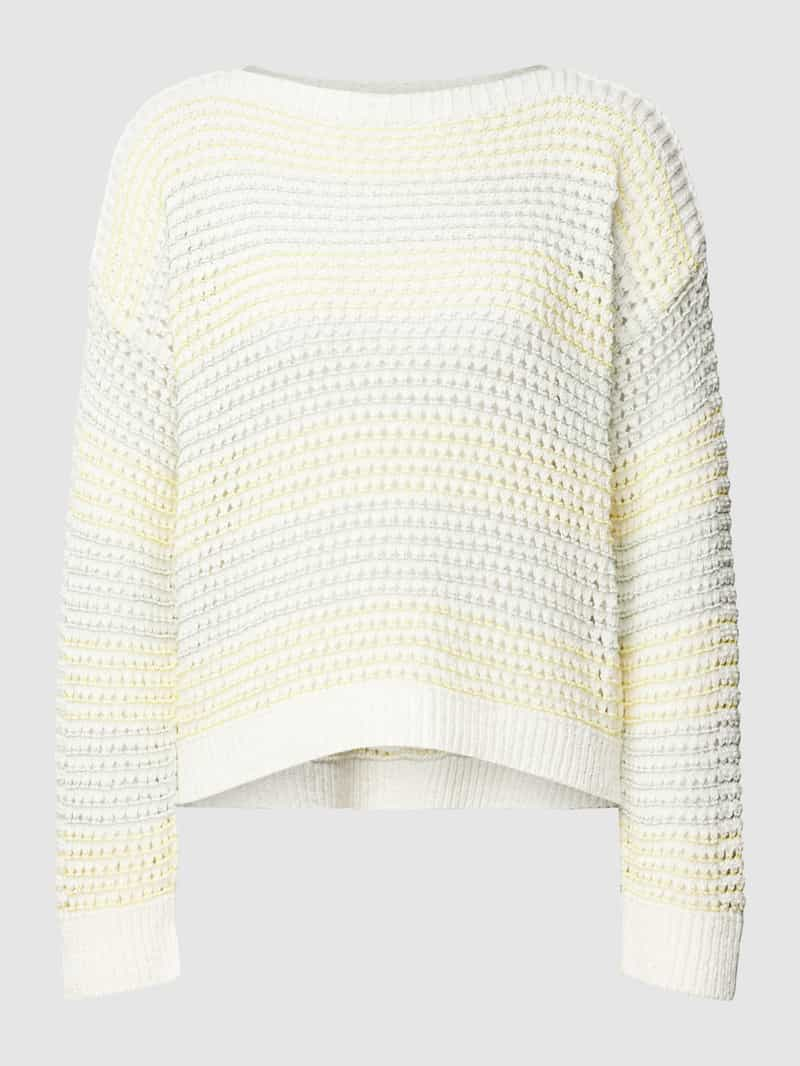 Marc Cain Gebreide pullover met ajourpatroon