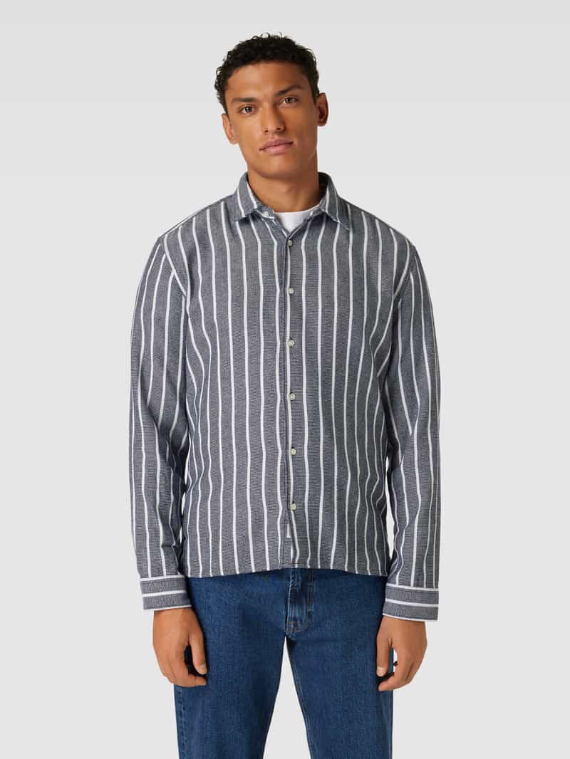Vrijetijdsoverhemd met streeppatroon MCNEAL