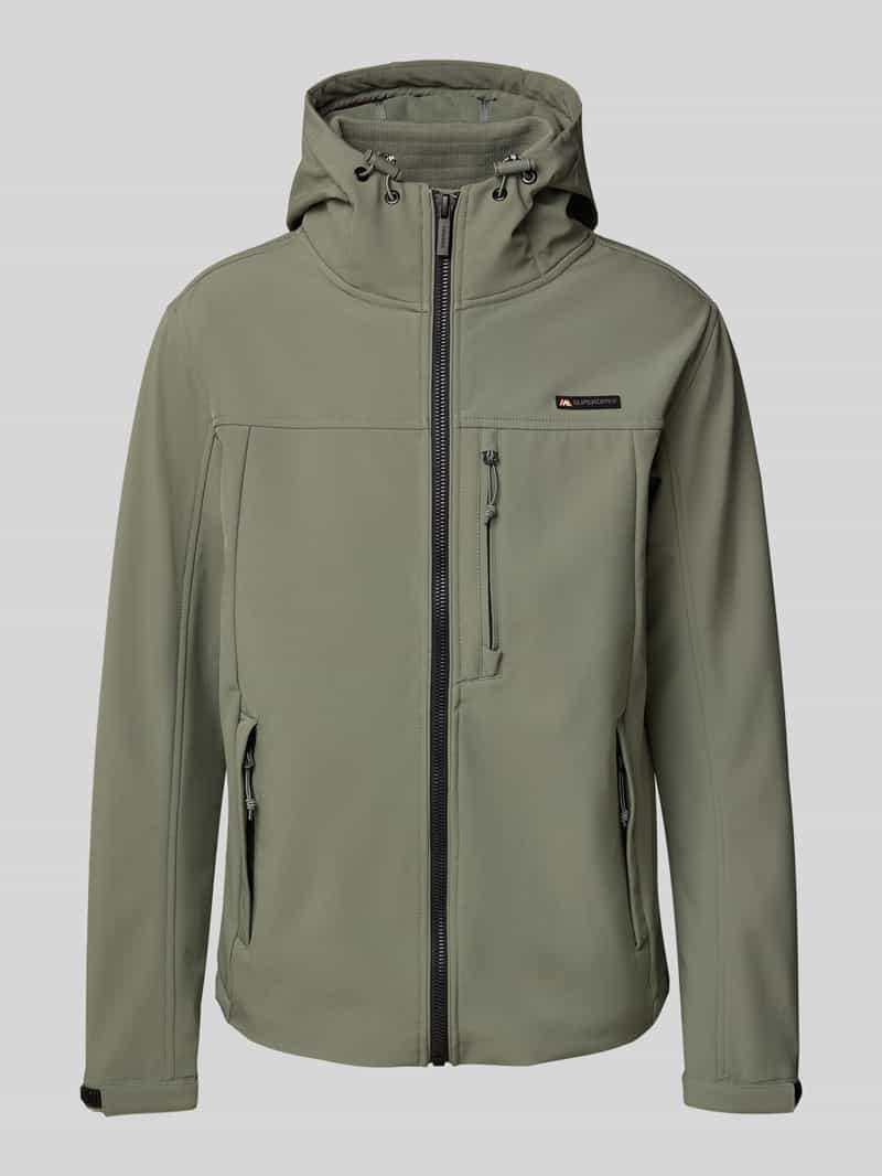 Superdry Softshell-jack met ritszakken