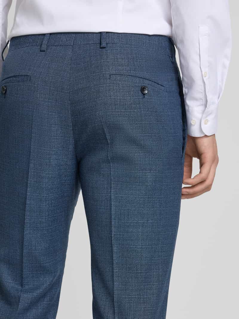 Strellson Slim fit pantalon met structuurmotief model 'Kynd3'
