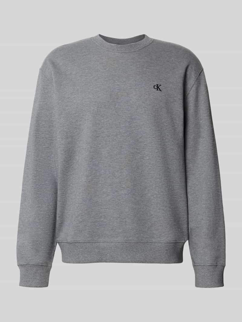 Calvin Klein Jeans Sweatshirt met labelstitching