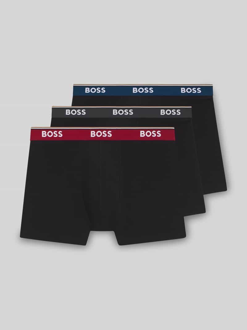 Boxershort van katoenmix in set van 3