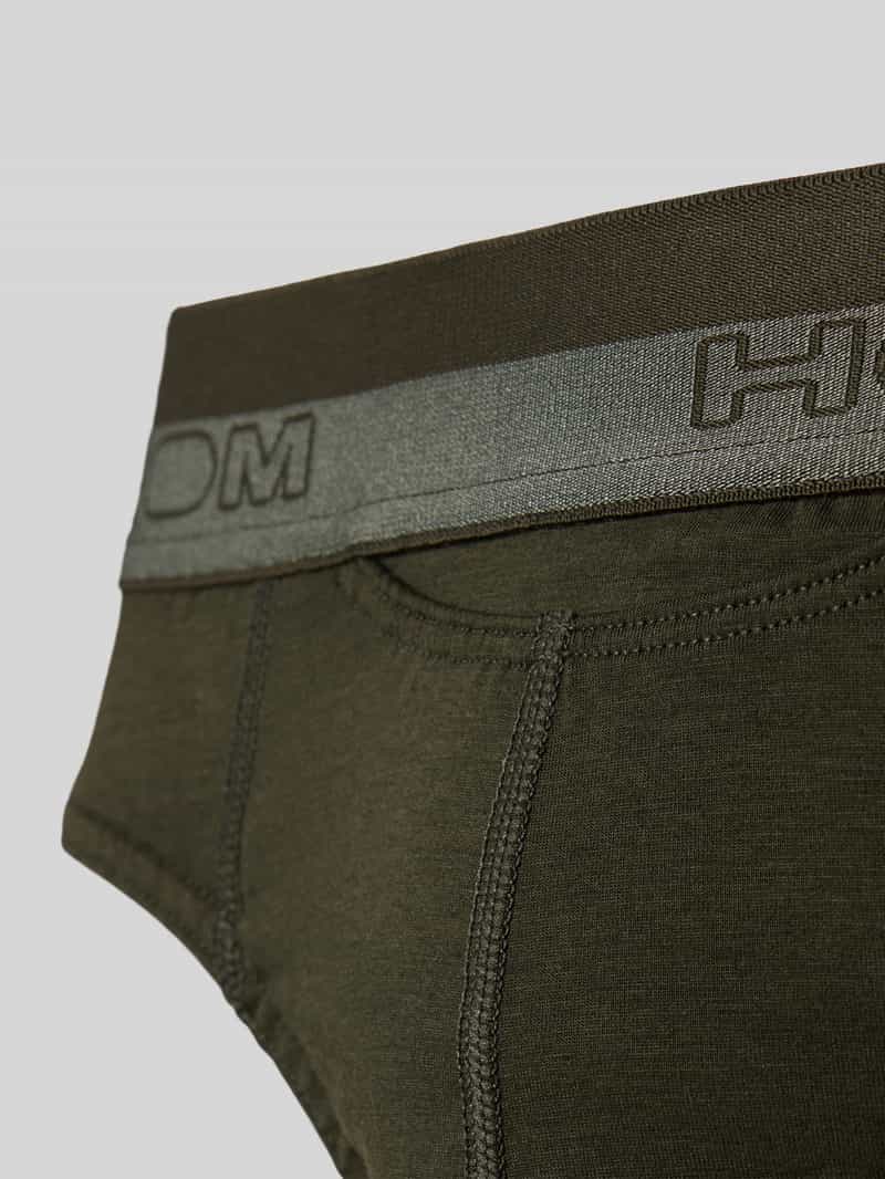 HOM Slip met elastische band met logo