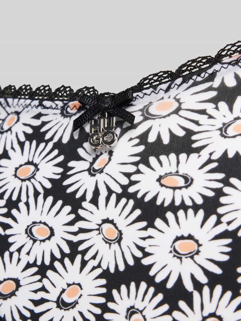 HUGO String met kant model 'FUN'
