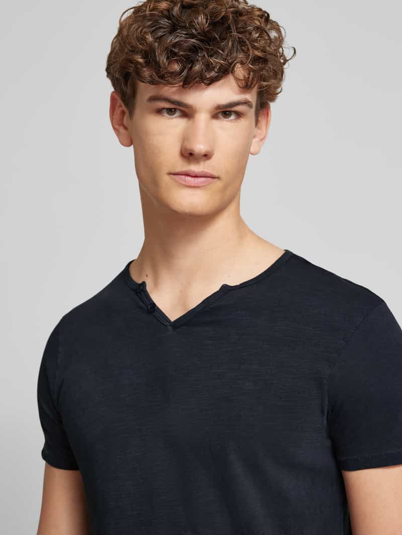 Blend T-shirt met serafinohals