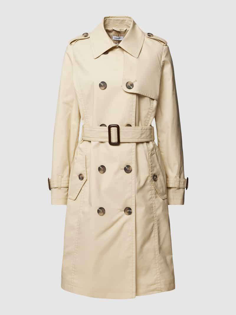 Esprit Trenchcoat met tailleriem