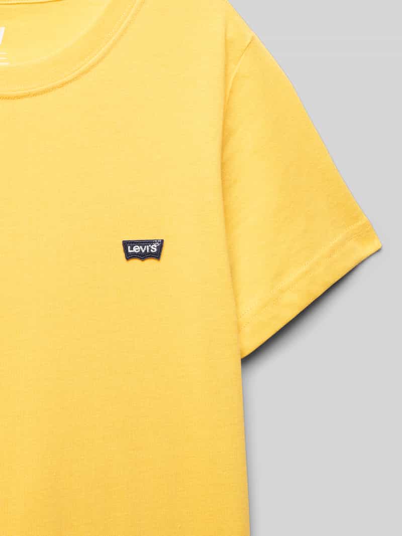 Levi s Kids T-shirt met labeldetail