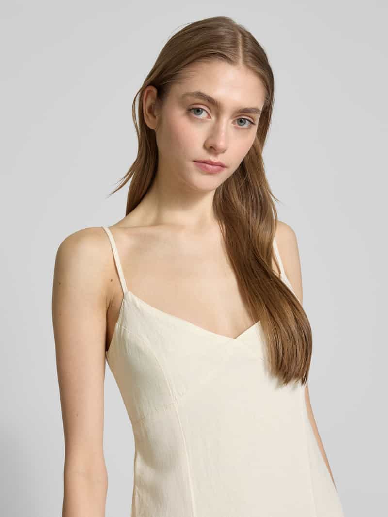 Review Mini-jurk met spaghettibandjes