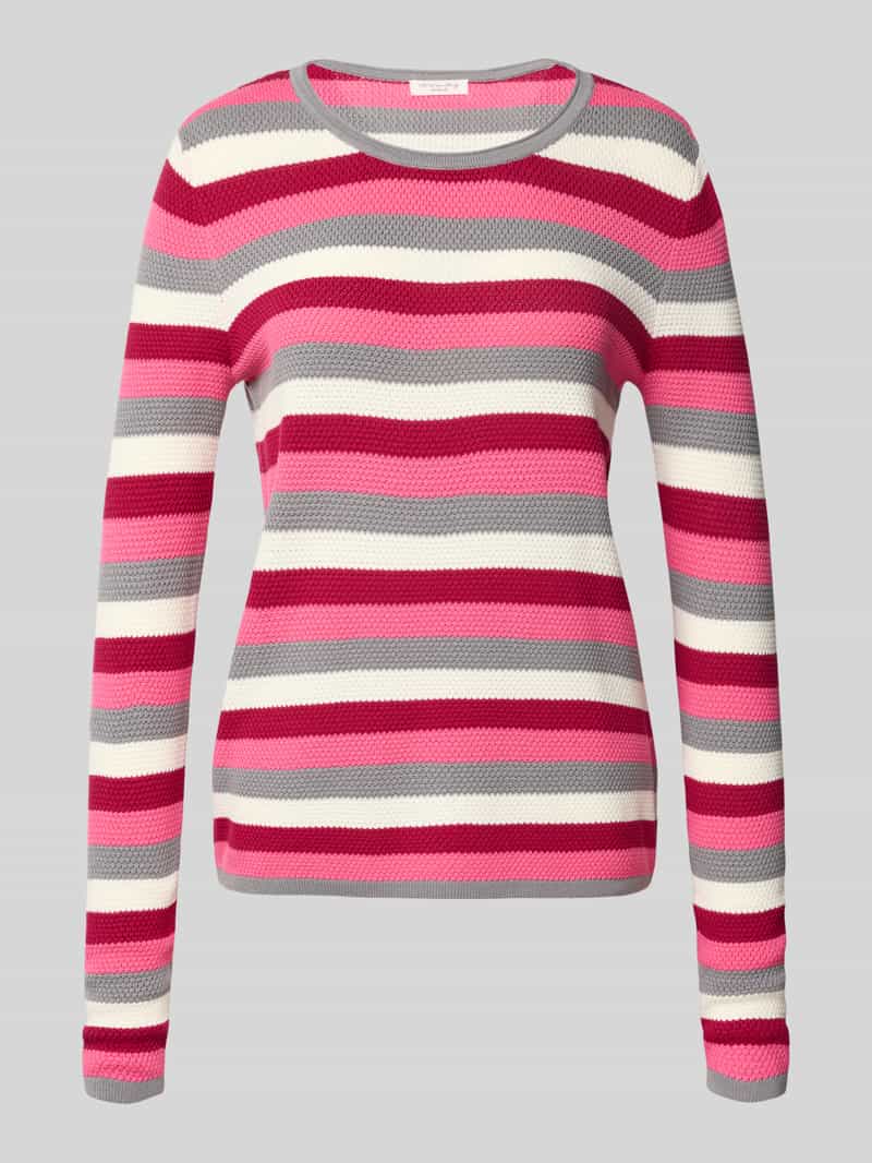 Christian Berg Woman Gebreide pullover met ronde hals