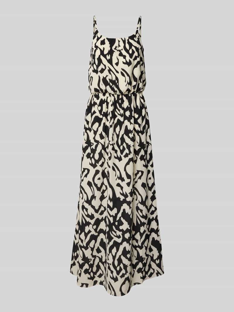 Only Getailleerde maxi-jurk met all-over motief model 'WINNER'