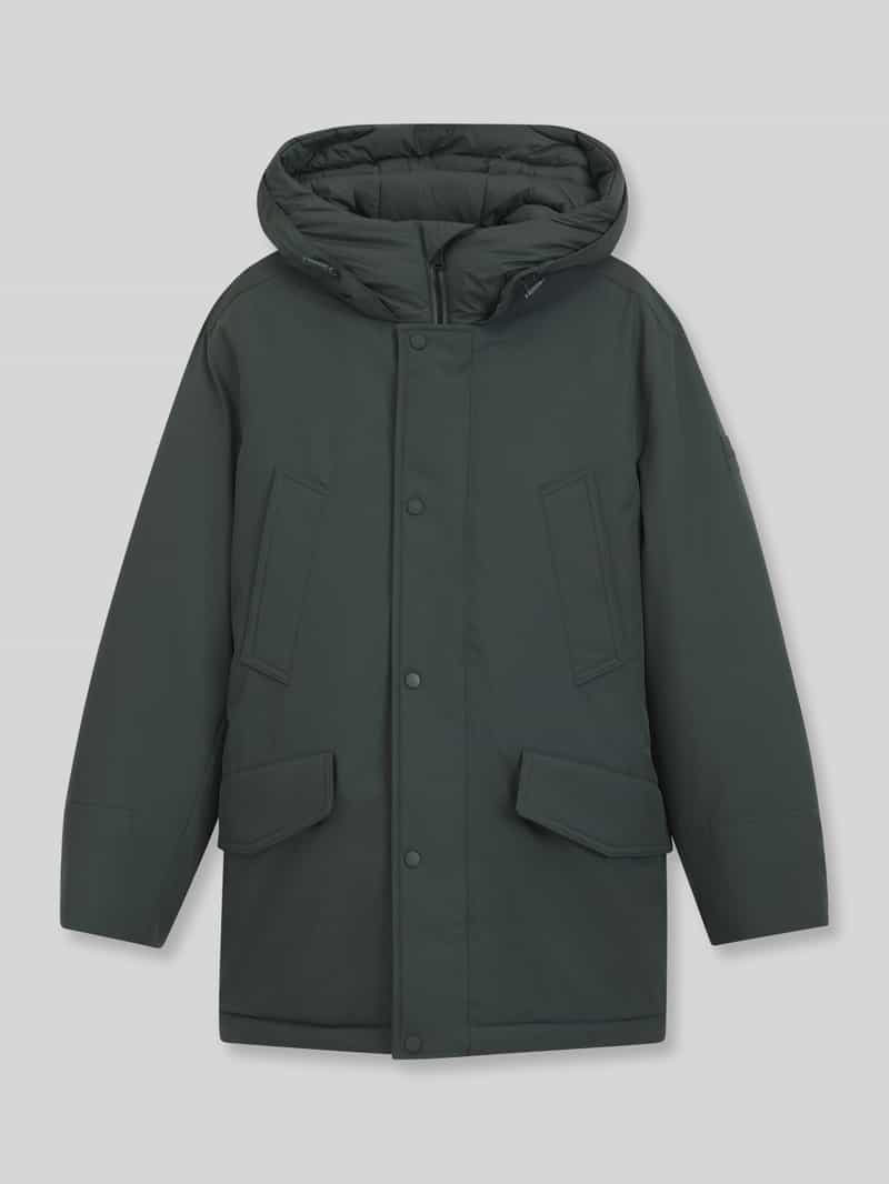 Boss Orange Regular fit parka met capuchon model 'Osiass1'