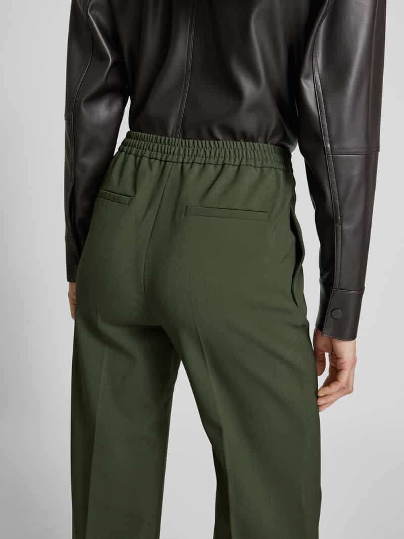 Weekend Max Mara Stoffen broek met persplooien model 'PETRA'