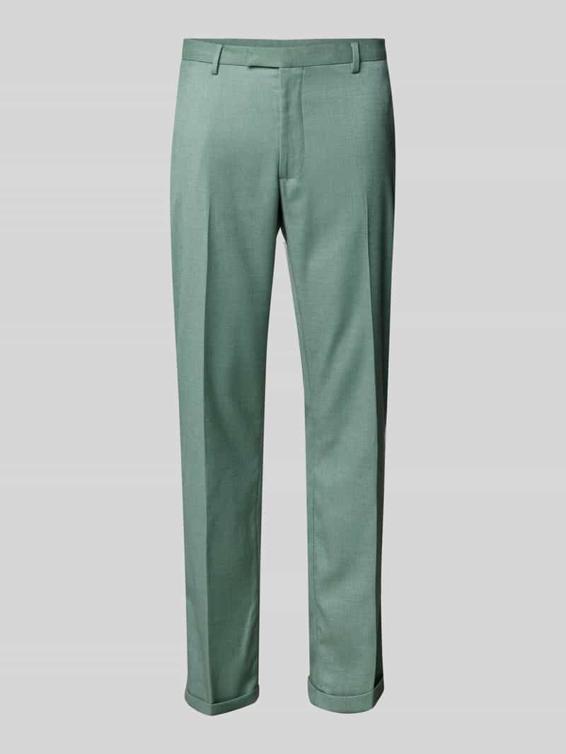 MCNEAL Slim fit pantalon met linnen