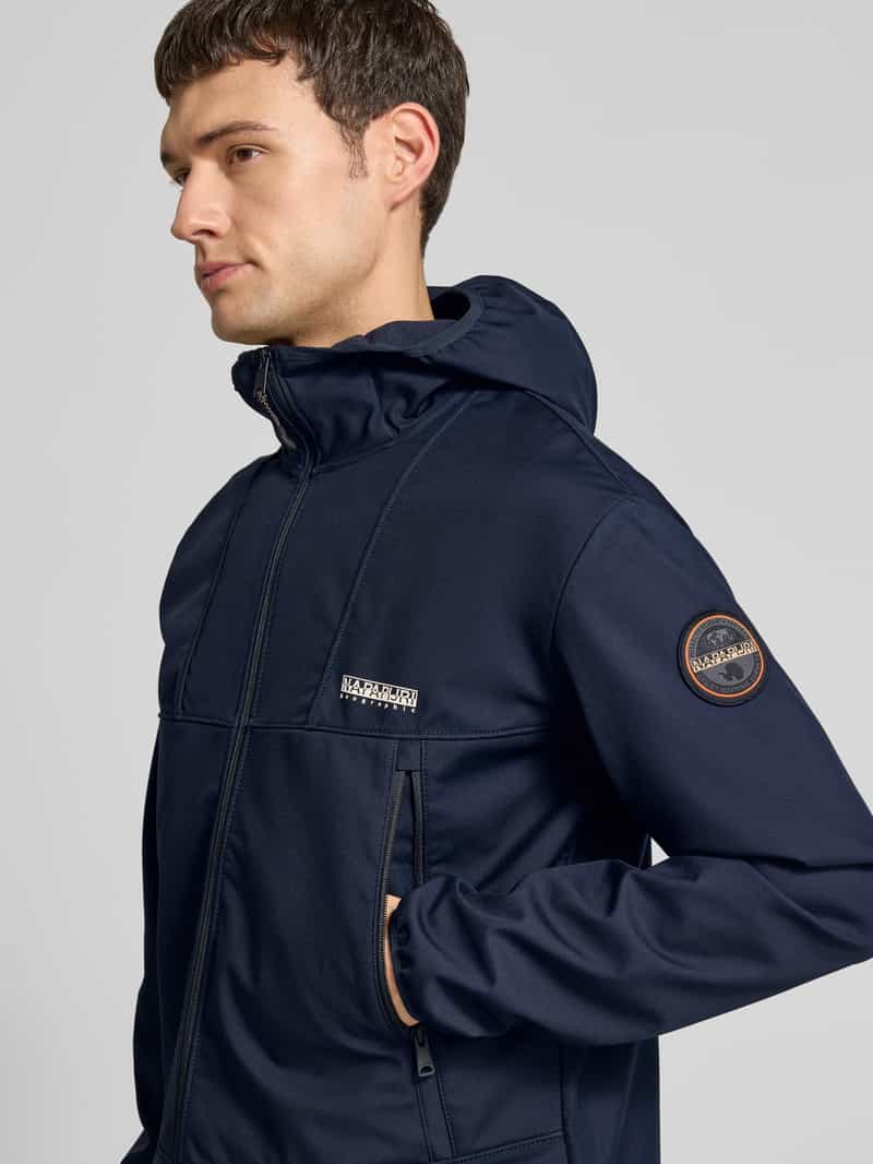 Napapijri Jack met capuchon en ritszakken model 'BIOIS'