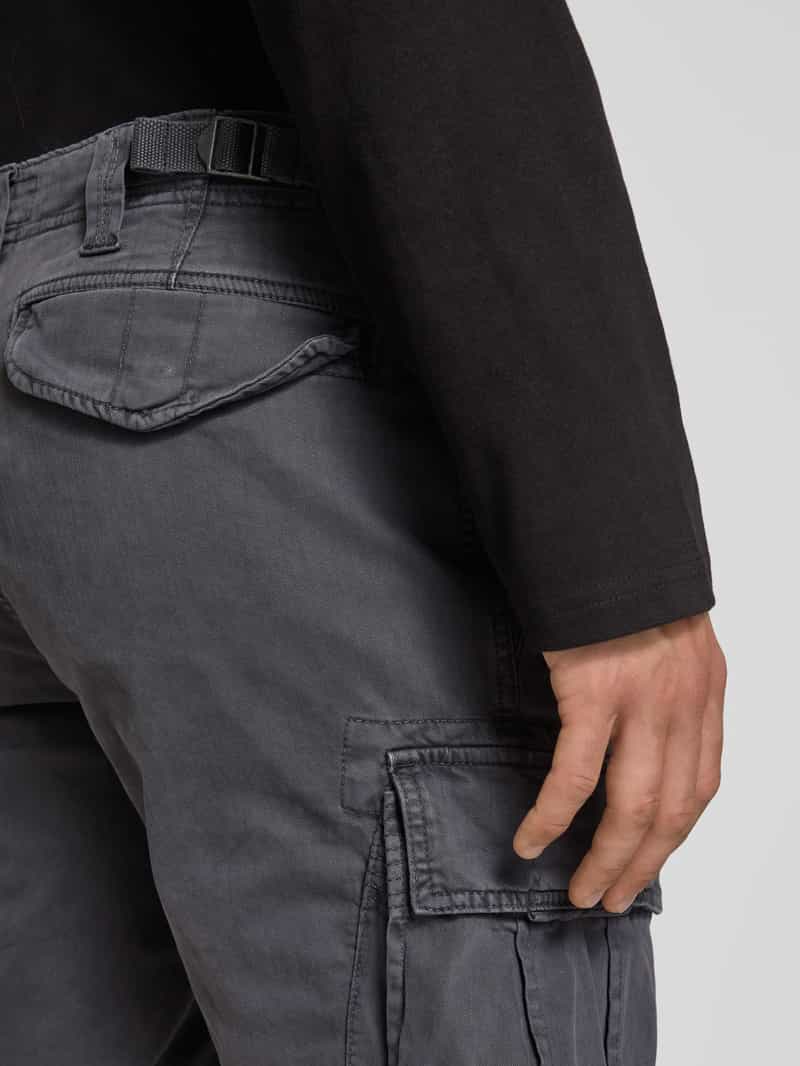Superdry Korte cargobroek met labeldetail