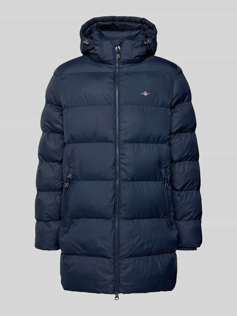 Gant Gewatteerde lange jas met tweewegsritssluiting model 'ACTIVE CLOUD'