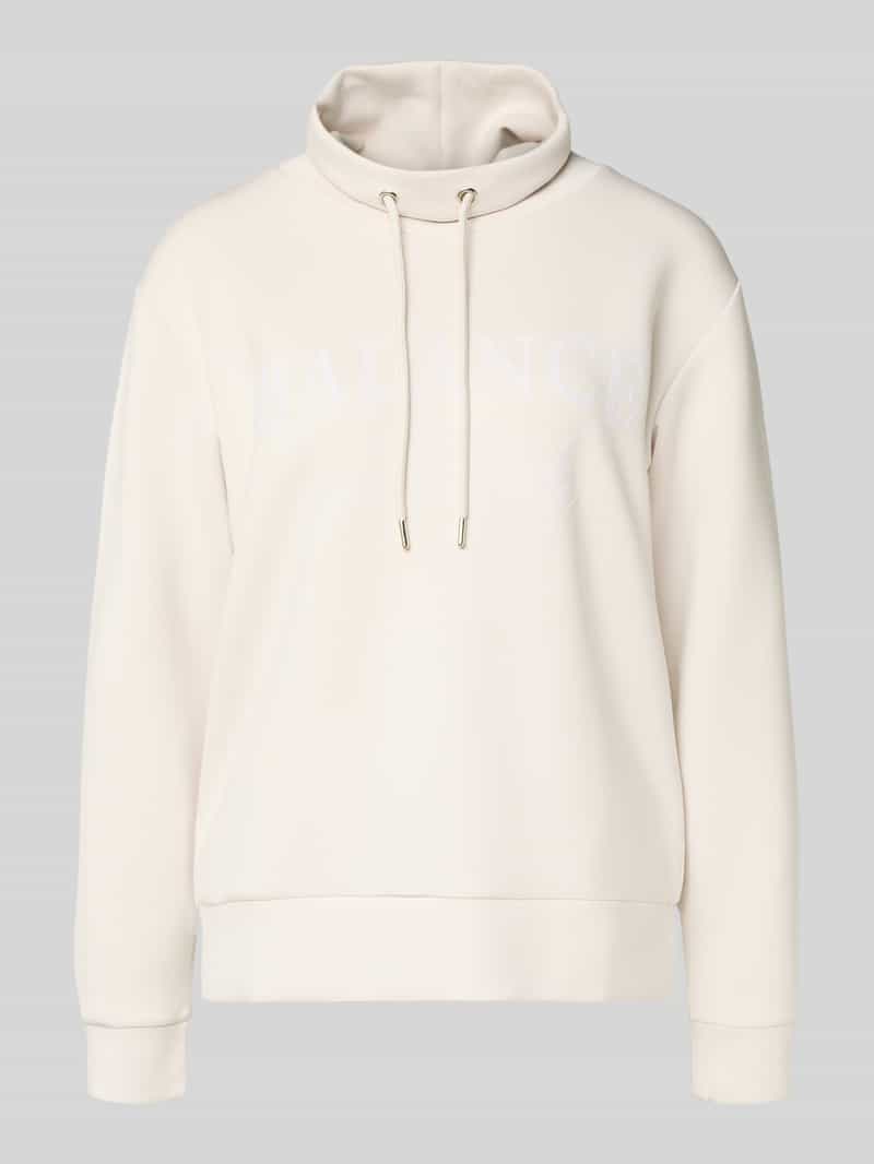 Christian Berg Woman Relaxed fit pullover met statementprint