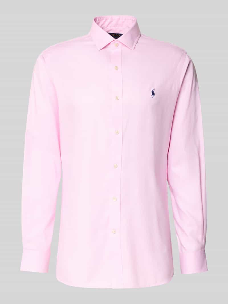 Polo Ralph Lauren Slim fit zakelijk overhemd met kentkraag
