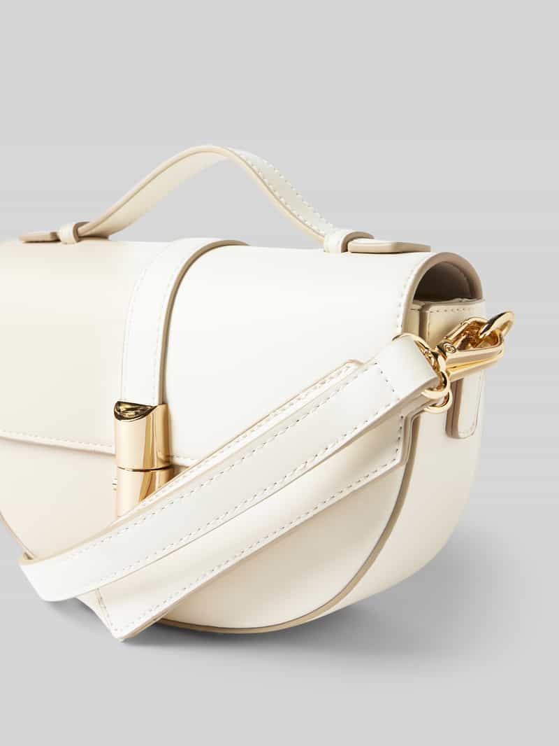 Seidenfelt Handtas met hengsel model 'LILLA'