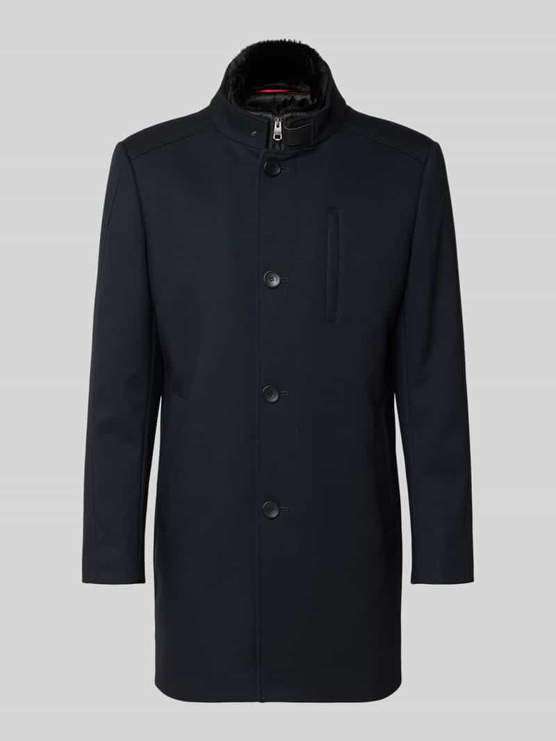 CINQUE Regular fit lange jas met viscose model 'Arsenal'