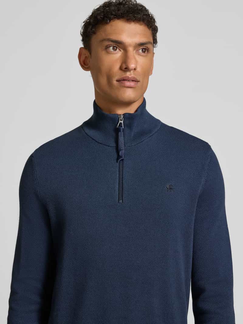 Lerros Gebreide pullover met schipperskraag