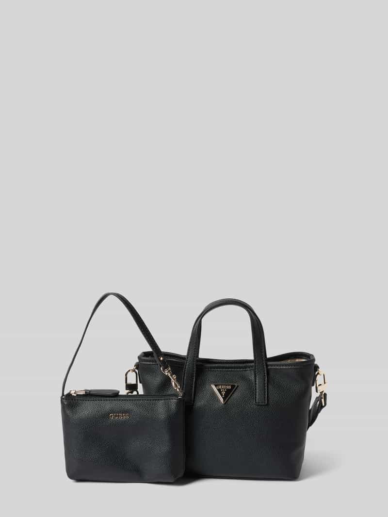 Guess Handtas met labelapplicatie model 'LATONA'