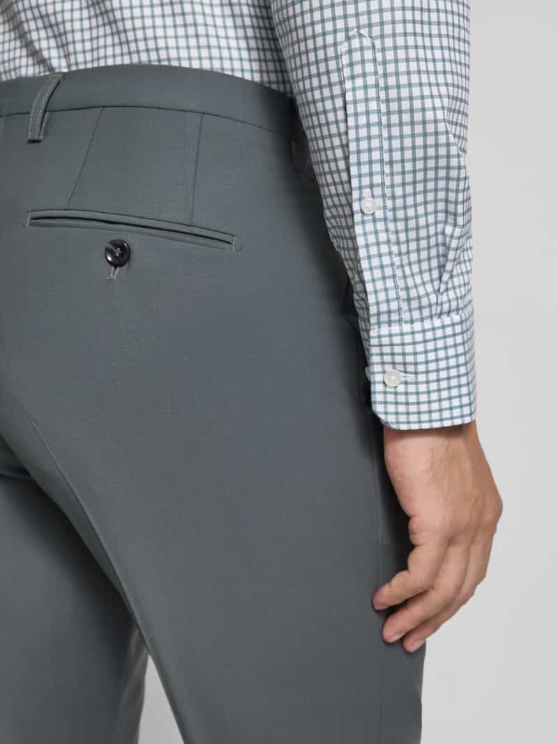 CINQUE Regular fit pantalon met persplooien model 'Monopoli'