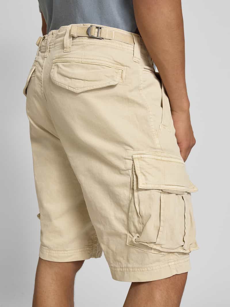 Superdry Korte cargobroek met labeldetail