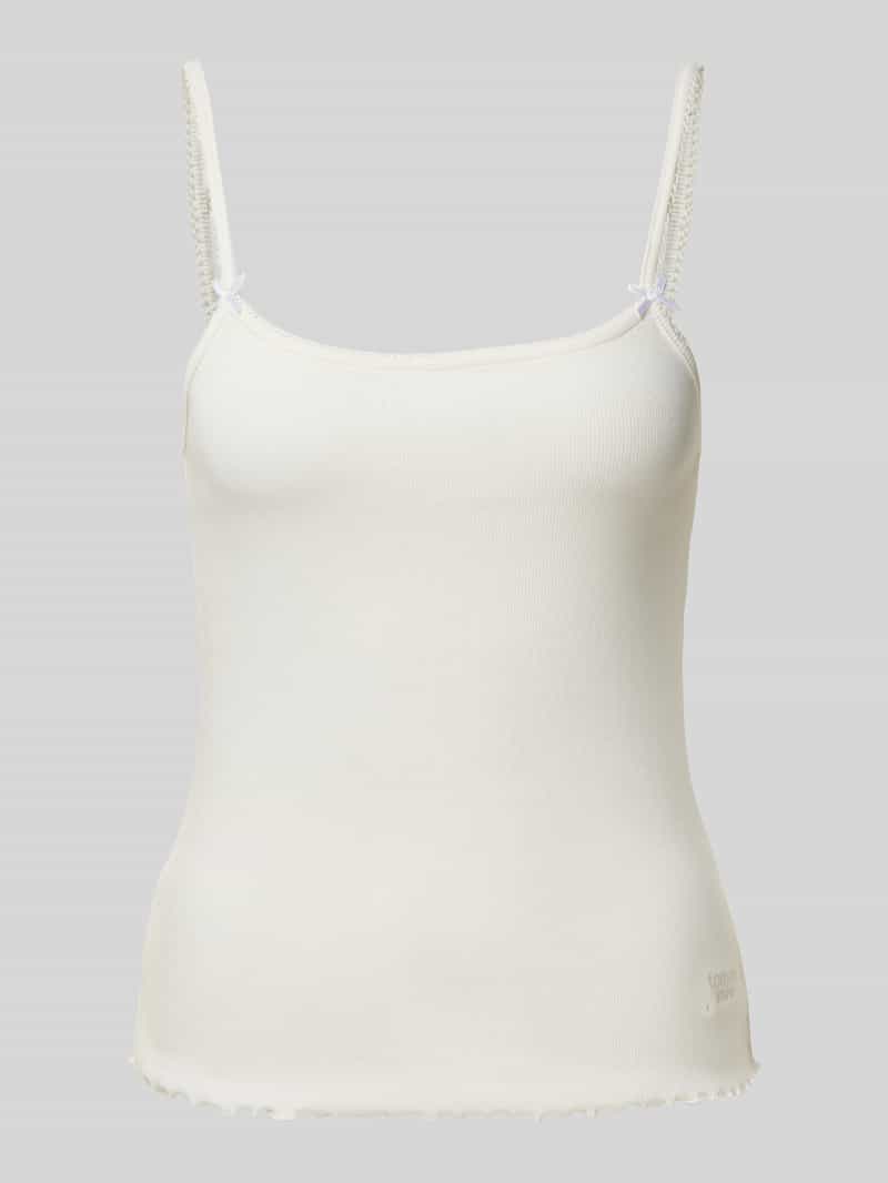 Tommy Jeans Slim fit top in riblook