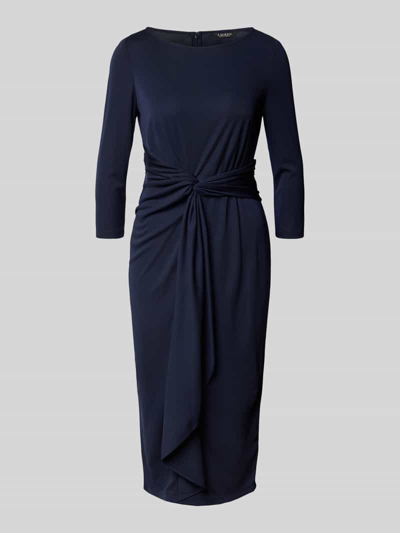 Lauren Ralph Lauren Midi-jurk met knoopdetail model 'THALNEIA'