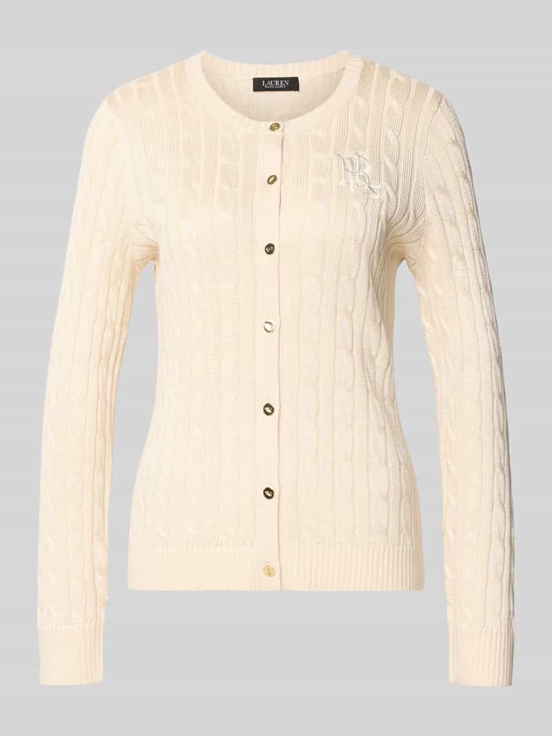 Lauren Ralph Lauren Cardigan met geborduurd logo