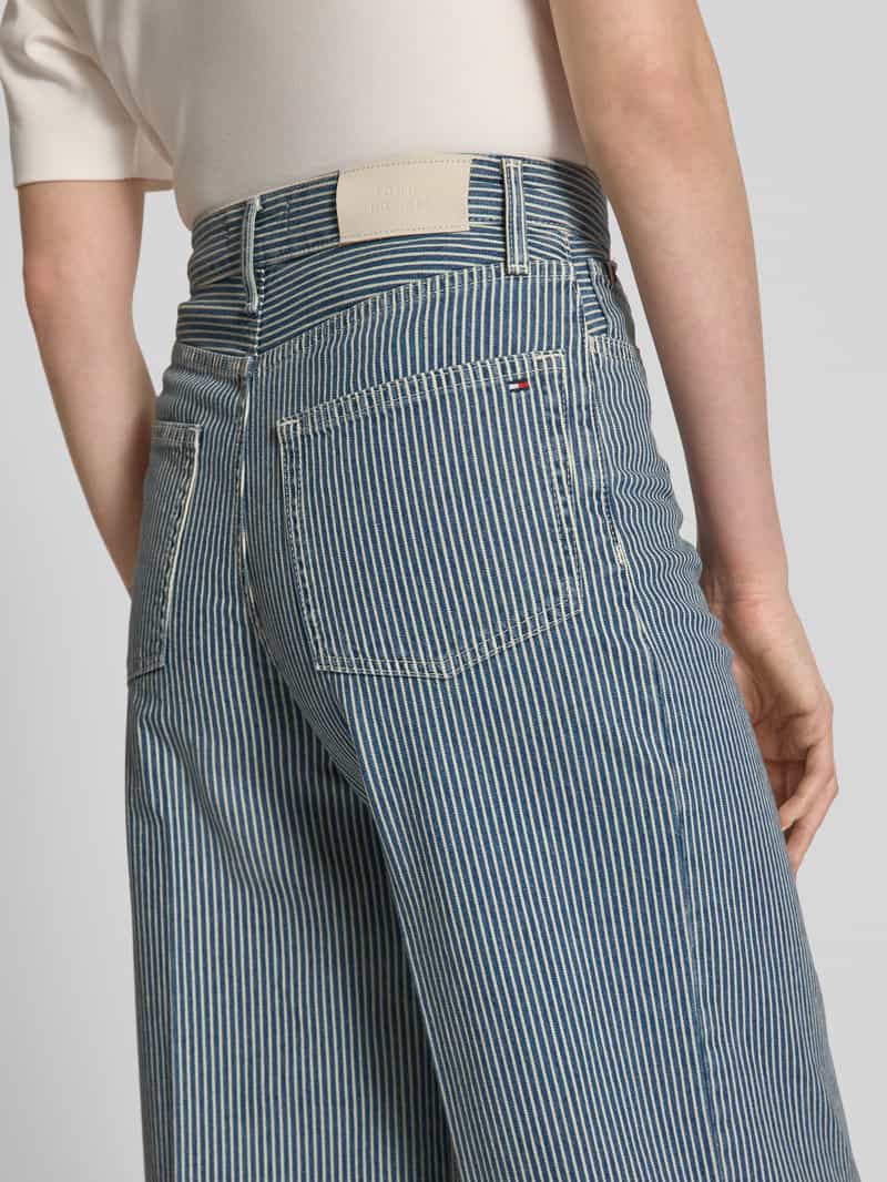 Tommy Hilfiger Wide leg jeans met all-over motief