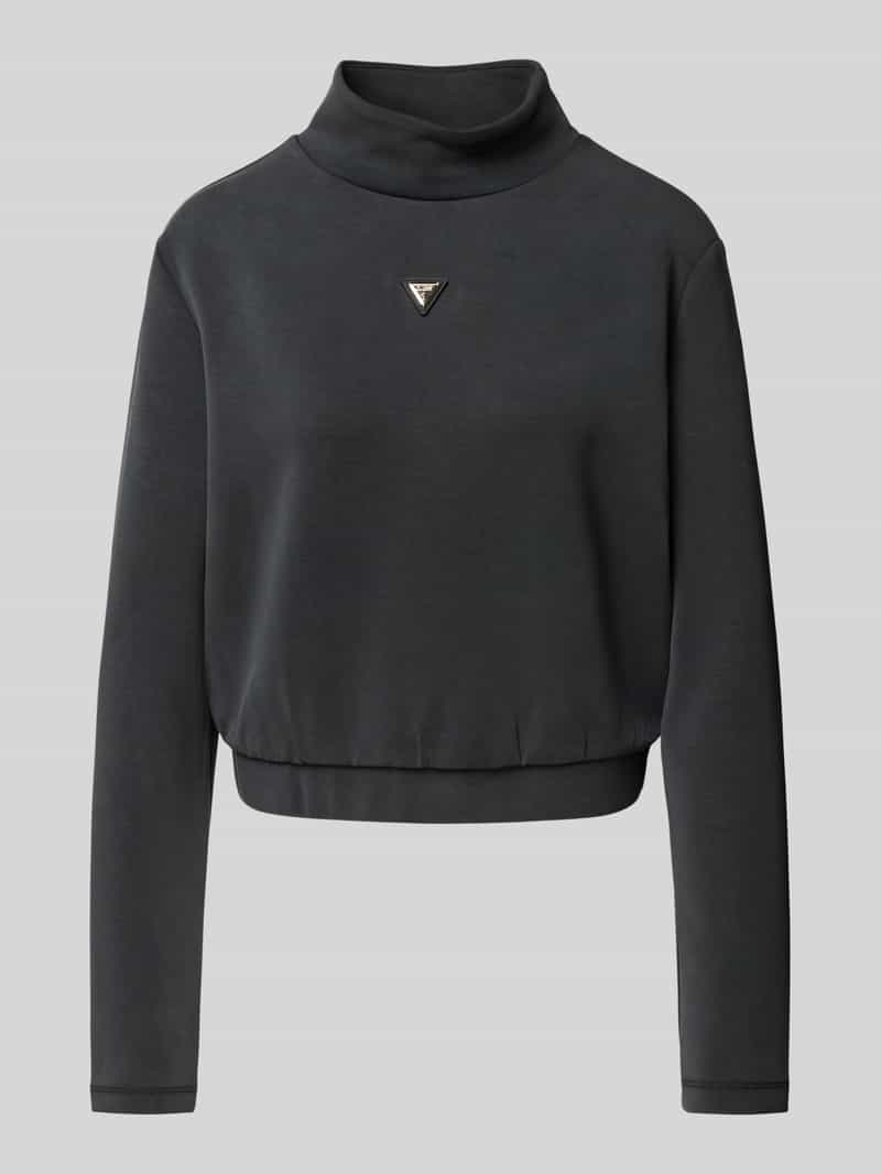 Guess Activewear Sweatshirt met opstaande kraag model 'OLYMPE'