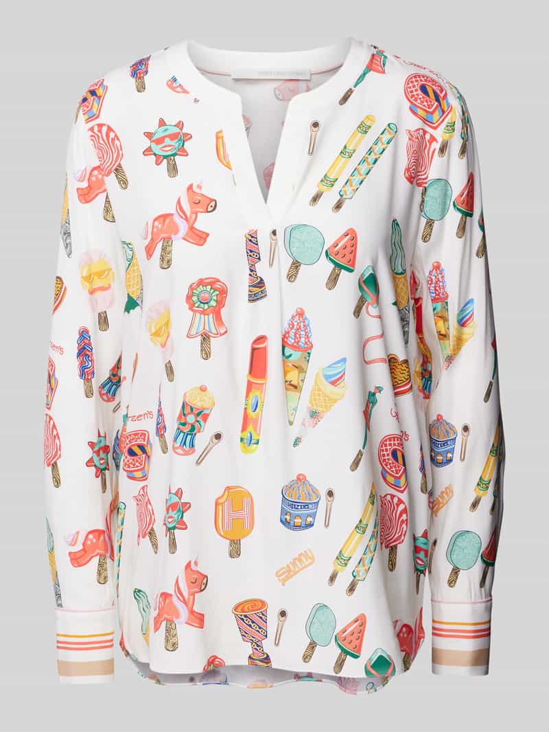 herzensangelegenheit Blouseshirt met V-hals