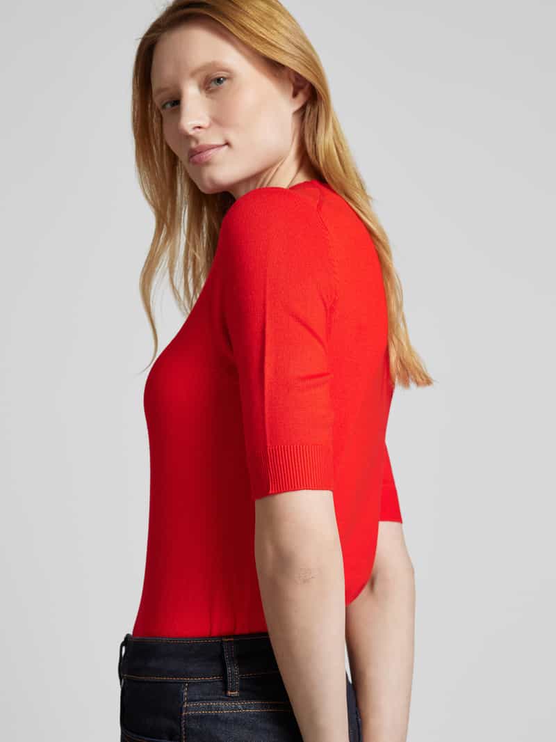 comma Gebreide pullover met opstaande kraag