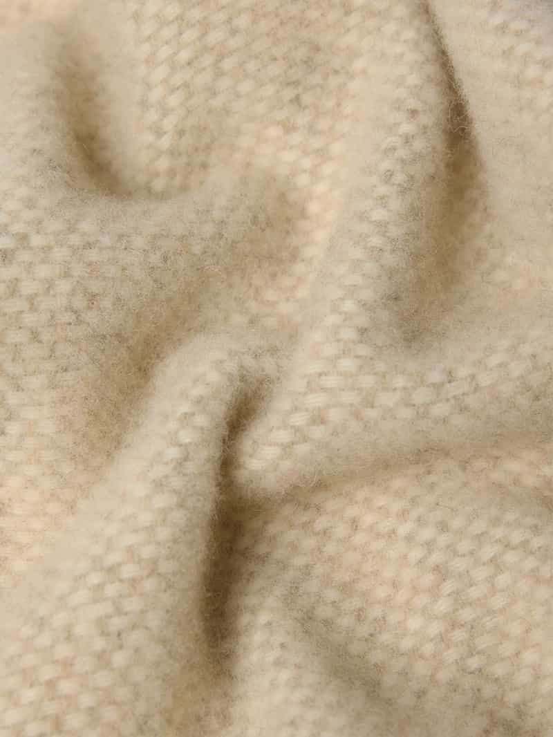 Profuomo Sjaal van wol met franjes