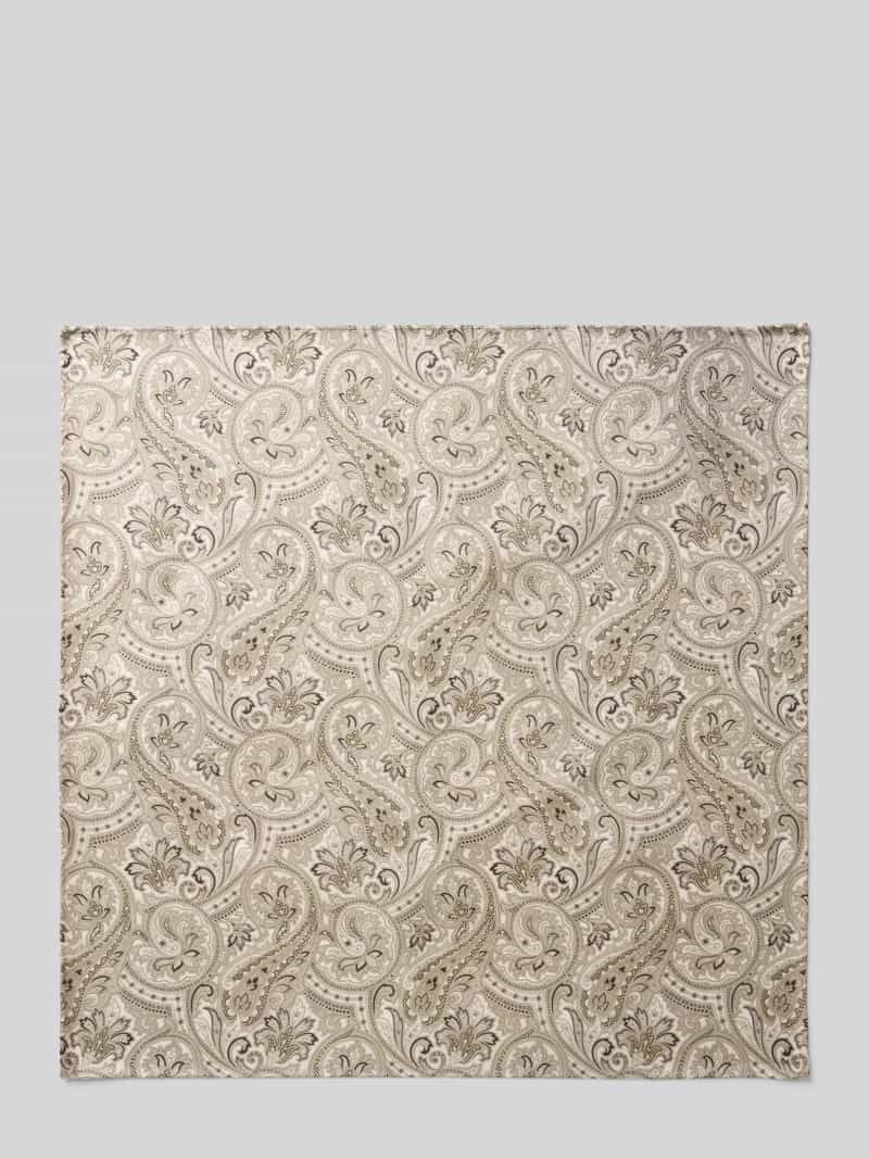 Blick Pochet van zijde in all-over look