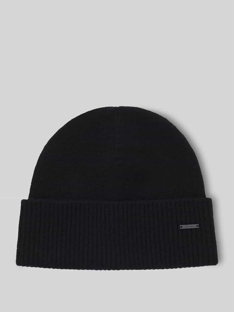 Boss Muts van puur kasjmier model 'HONESTO'