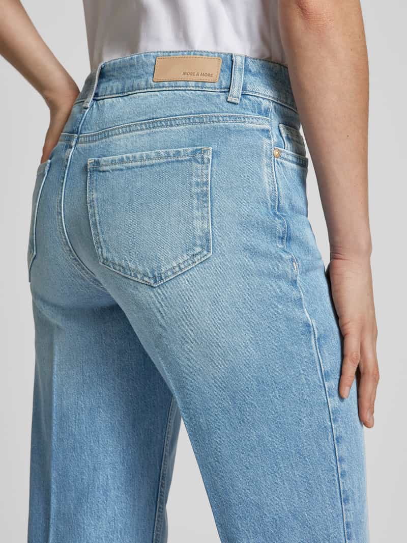 MORE & MORE Straight leg jeans in 5-pocketmodel