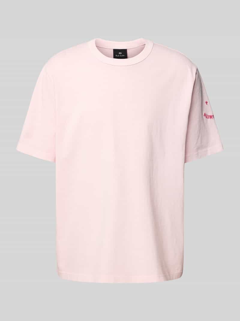Paul Smith T-shirt met labelstitching